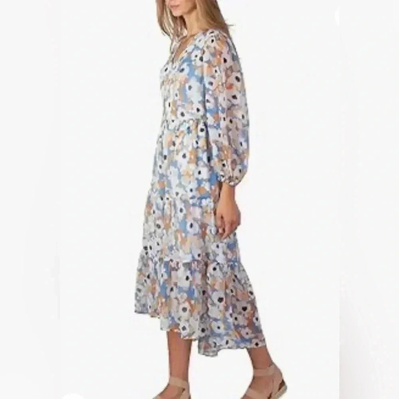 Joie Limited Edition Printed Maxi Dress Size M NWT - Picture 2 of 13